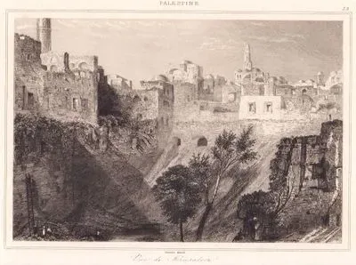 Palestine - Vue de Jerusalem (Plate 53) (View of Jerusalem)