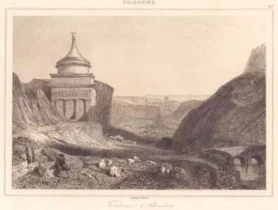 Palestine - Tombeau d’Absalon (Plate 29)
