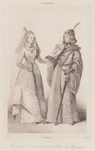 Maximilien Archiduc d’Autriche et Marie de Bourgogne, Allemagne (Maximilian I, Holy Roman Emperor and Archduke of Austria (1459-1519) and his wife Mary of Burgundy (1457-1482))