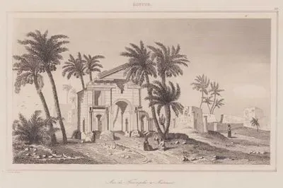 Arc de Triomphe a Antinoe, Egypte