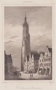 St. Martin de Landshut, Allemagne (St. Martin's Church in Landshut, Germany)