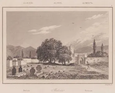 Belida, Algier (City Gate and Cemetery of Blida, Algeria)