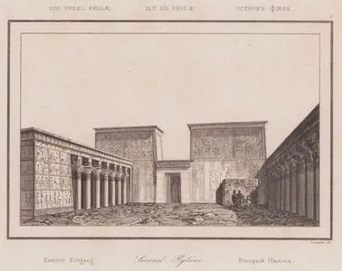 Second Pylone, Ile de Philae (The Second Pylon of the Philae Temple Complex)