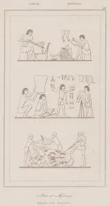 Arts et Metiers, Egypte - Künste und Gewerbe, Aegypten (Crafts in Ancient Egypt (Leatherworking, Butchery, and Handicrafts))