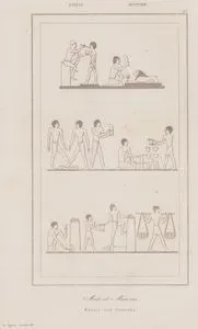 Arts et Metiers, Egypte - Künste und Gewerbe, Aegypten (Crafts in Ancient Egypt (Sculpture, Pottery, and Metalwork))
