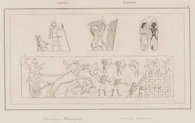 Caricatures Historiques, Egypte - Historiche Carricaturen, Aegypten