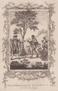 Chas the Hottentot Surrenders Himself Prisoner to the Dutch Ensign