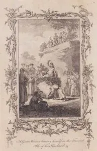 A Gentoo Woman Burning Herself on the Funeral Pile of Her Husband