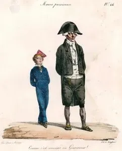 Moeurs Parisiennes No.46 "Comme C'est Amusant Un Gouverneur!"