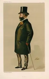 Statesmen. No. 544 (Nathaniel Mayer de Rothschild, 1st Baron Rothschild)"Natty"- June 9 1888