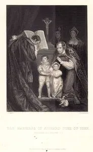 The Marriage Of Richard Duke Of York (Brother To Edward V.)