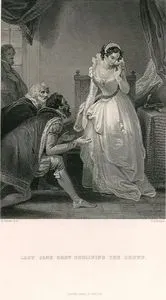 Lady Jane Grey Declining The Crown