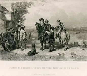 Flight Of Charles I. To The Scottish Camp Before Newark