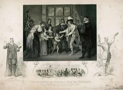 The Interview Of Charles I. With His Children (During His Misfortunes In The Presence Of Oliver Cromwell)-Trial Of Charles I.