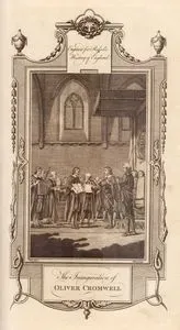 The inauguration Of Oliver Cromwell