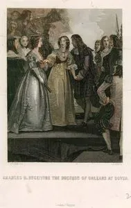 Charles II. Receiving The Duchess Of Orleans At Dover
