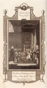The Act Of Union Presented To Queen Anne By The Duke Of Queensberry & Dover