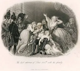 The Last interview Of Louis XVI. With His Family