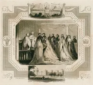 Albert Edward Prince Of Wales, Born November 9 1841, Christened January 25 1842-Brighton Pavillion-Queen's Apartments-Windsor Castle