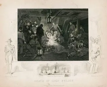 Death Of Lord Nelson-Trafalgar, Oct. 21 1805