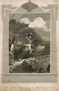 Bounaparte Attempting To Force The Bridge Of Arcola