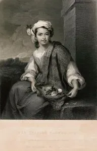 The Spanish Flower Girl