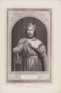 Charlemagne, King Of France And Emperor Of The West. A.D.742