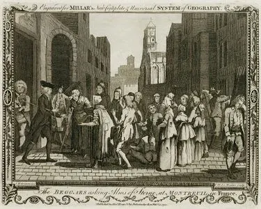 The Beggars Asking Alms Of Sterne At Montreuil In France