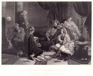 The Scribes Reading The Chronicle To Ahasuerus