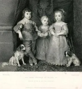 The Three Children Of Charles 1st.