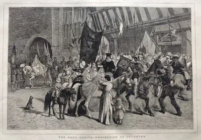The Lady Godiva Procession At Coventry