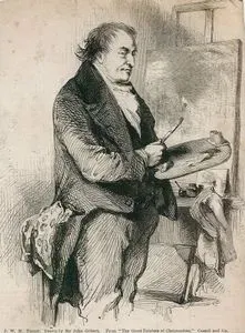 J.M.W.Turner Dawn By Sir John Gilbert, From "The Great Painters Of Christendom"