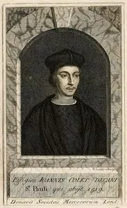 Effigies Ioannis Colet Decani St. Pauli Qui Abijt 1519 (John Colet)