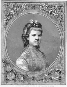 The Archduchess Gisela, Eldest daughter Of H.I.M. The Emperor Of Austria-The Imperial Wedding In Austria