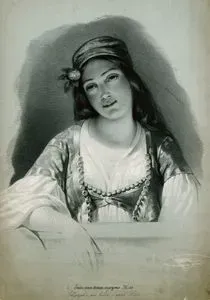 Etude Aux Deux Crayons, Plate No.23