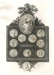 Stuart Family-James I. King of England, James II. King of England, Anne Queen of Great Britain, Charles I. King of England, Charles II. King of England