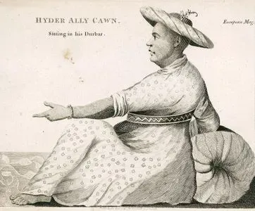 Hyder Ally Cawn Sitting İn His Durbar