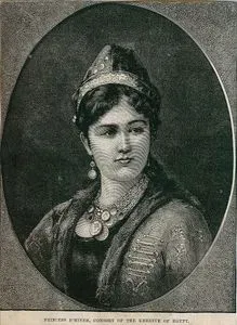 Princess E'mineh, Consort Of The Khedive Of Egypt