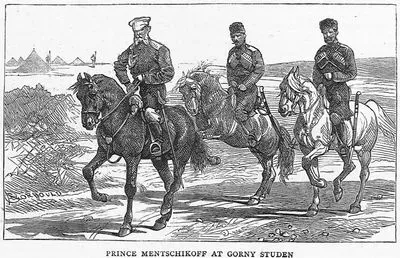 With The Russians-Prince Mentschikoff At Gorny Studen