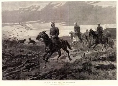 The War, A Ride Over The Battle Field