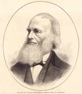 The Late Mr.William Cullen Bryant, American Poet And Journalist