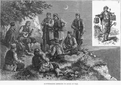 Montenegrins Listening To Songs Of War