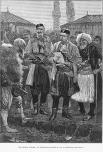 The Albanian Question, The Montenegrin Minister Of War At Podgoritza