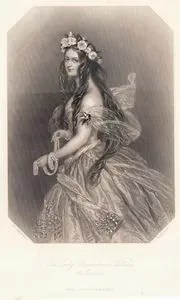 The Lady Clementina Villiers As Ondine