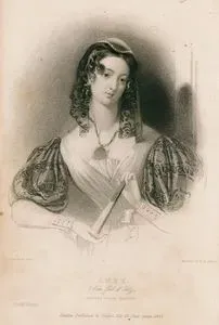 Inez, The Girl Of Cadiz, Finden's Byron Beauties