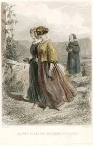 Jeunes Filles Des Environs De Glascow (Young Girls Around Glascow)