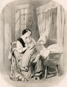 A Mother And Her Child
