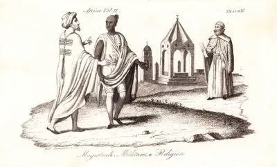 Magistrato, Militare E Religioso, Africa Vol.II. Tav.66. (Berber Magistrate, Soldier And Priest)