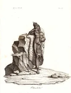 Ottentota, Africa Vol.IV. Tav.52. (Khoikhoi (Hottentot) Woman Of Angola)