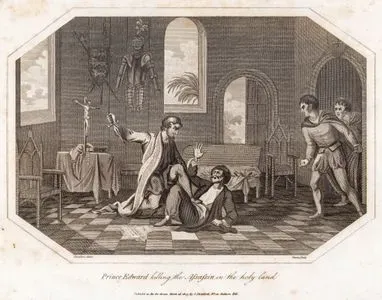 Prince Edward Killing The Assassin İn The Holy Land
